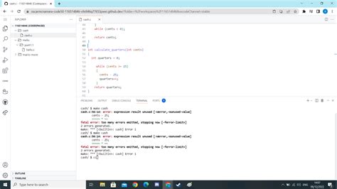 expression result unused|关于C语言一些不起眼的小错误.